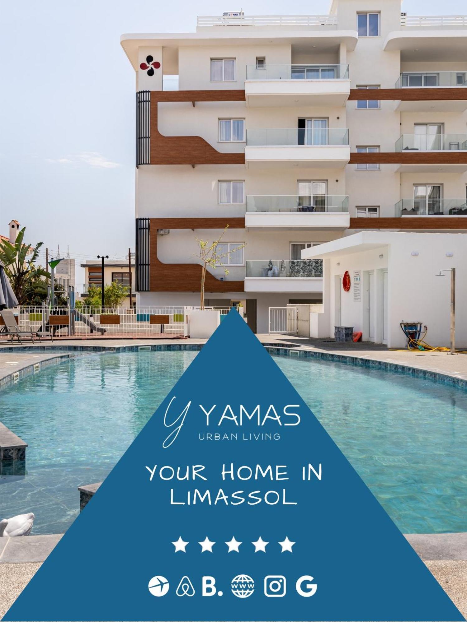 Yamas Urban Living Zakaki Pool Penthouses & Apartments Limassol Bagian luar foto